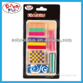 Customized tpr pencil scented rubber eraser for children